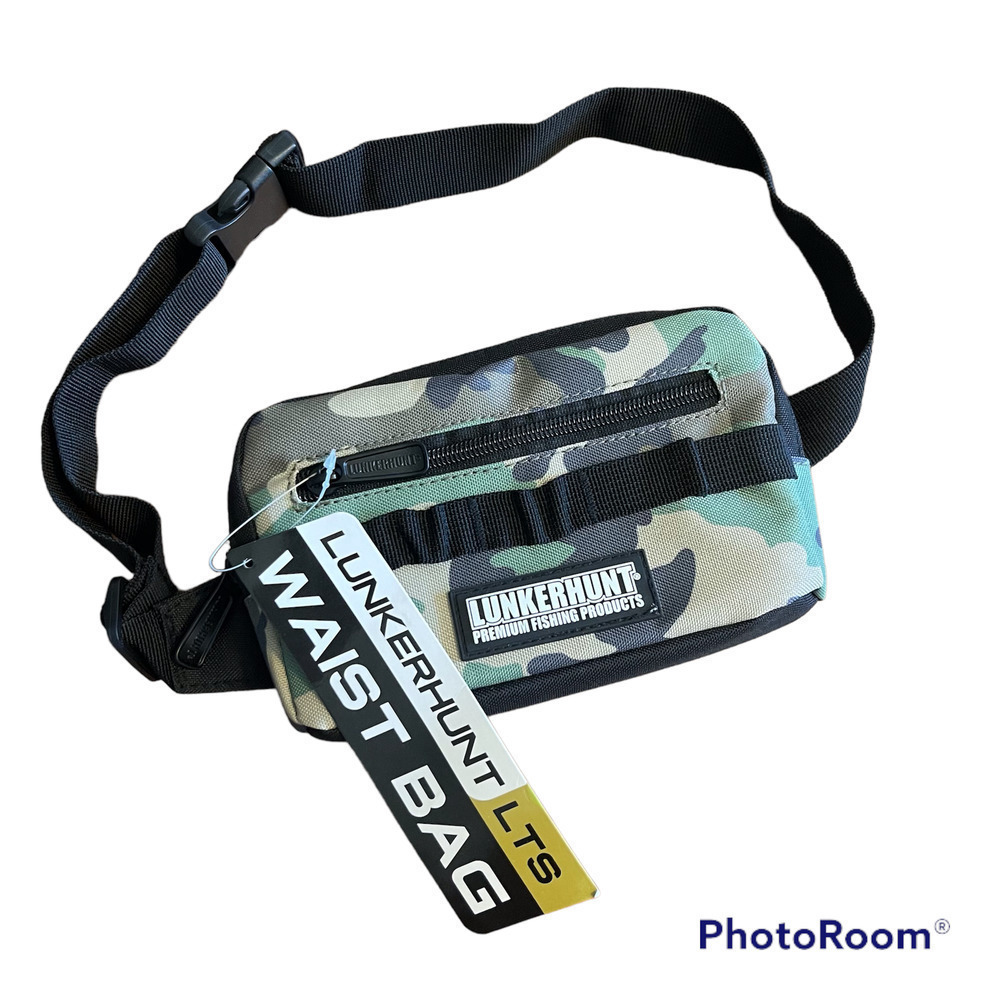 NWT Lunkerhunt LTS Fishing Waist Bag w/ Tackle Box